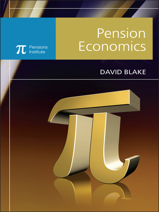 Title details for Pension Economics by David Blake - Available